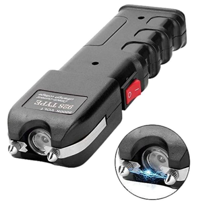 Máquina de Choque Taser 928 Type C/ Lanterna Led (G) - Defesa Pessoal